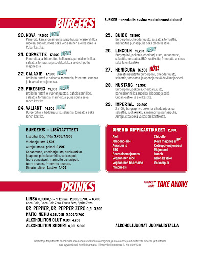 Opinii despre Rock'n Roll Diner în Kokkola - Ravintola-ala