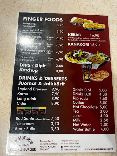 Santa´s Pizza & Burger
