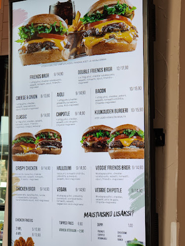 Reviews of Friends & Brgrs Keskustori in Tampere - Ravintola-ala