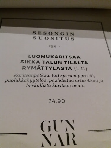Opinii despre Ravintola Gunnar în Turku - Ravintola-ala