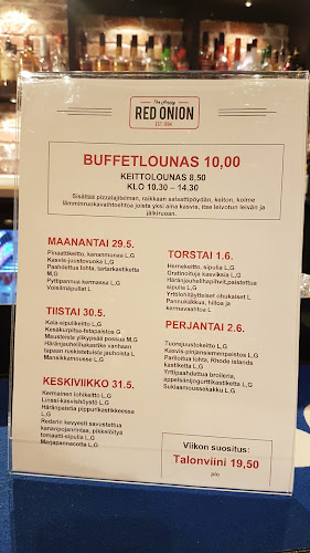 Comments and reviews of Red Onion