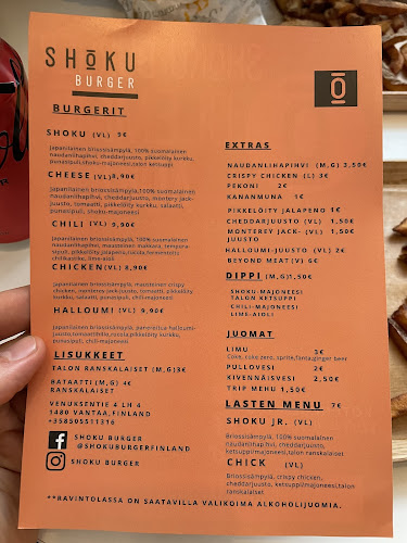 Shoku burger Vuorikatu - Helsinki