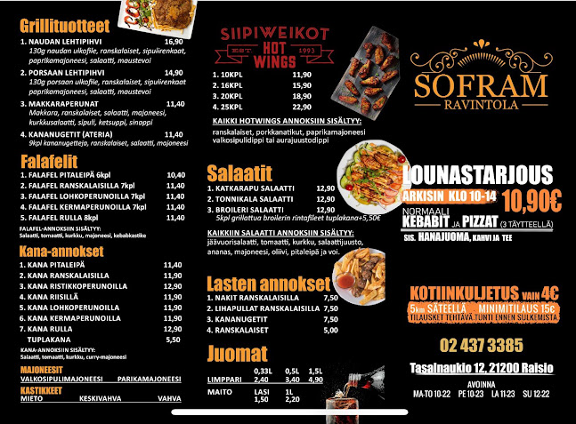 Ravintola Sofram - Raisio