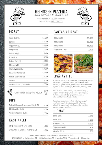 Heinosen Leipomo - Kahvila - myymälä Kanervala