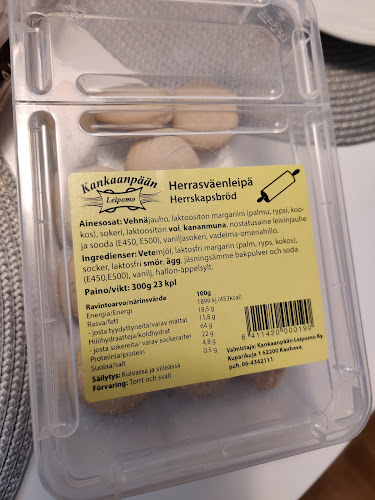 Opinii despre Kankaanpään Leipomo Ky P. Kankaanpää în Kauhava - Ravintola-ala
