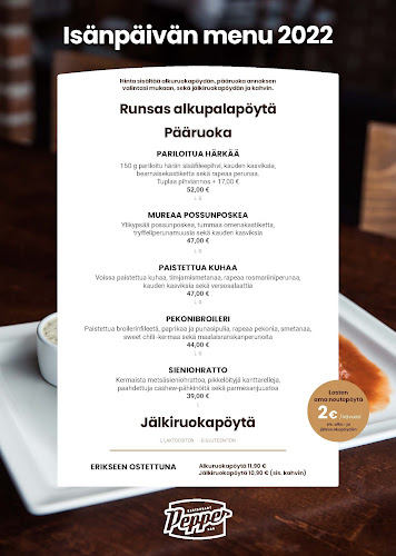 Pepper Bar & Restaurant - Ylöjärvi - Ravintola - Ylöjärvi