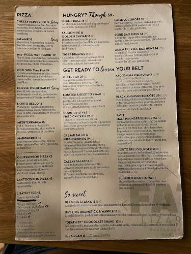 Ravintola Fat Lizard - Ravintola-ala