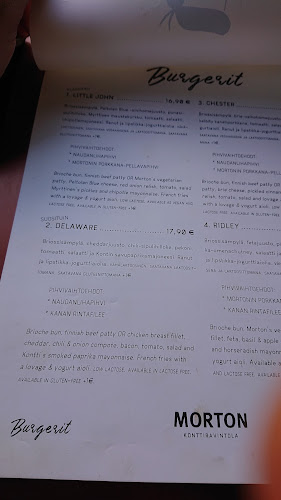 Konttiravintola Morton - Ravintola-ala