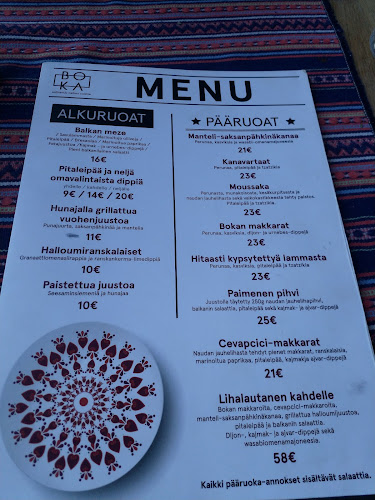 Ravintola Boka - Ravintola-ala