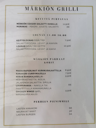 Comentarii opinii despre Märkiön Grilli & Kahvio