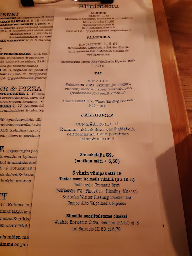 Ravintola Kulma Keittiö & Baari - Helsinki