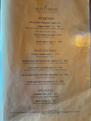 Lapland Restaurant Kotahovi - Rovaniemi