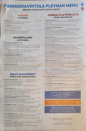 Panimoravintola Plevna - Ravintola-ala