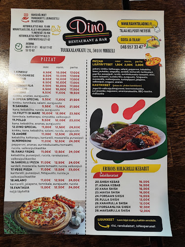 Opinii despre Ravintola Dino în Mikkeli - Ravintola-ala