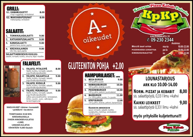 Keravan Pizza Ja Kebab Palvelu - Kerava
