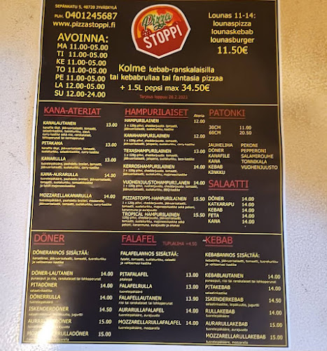 Pizza Stoppi - Jyväskylä