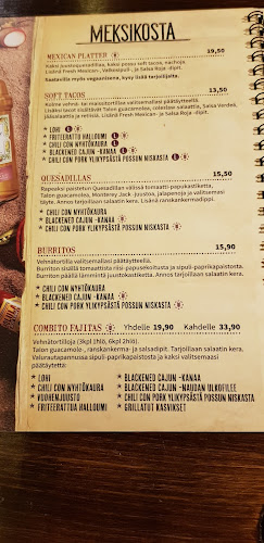 Pancho Villa Raahe Open Times