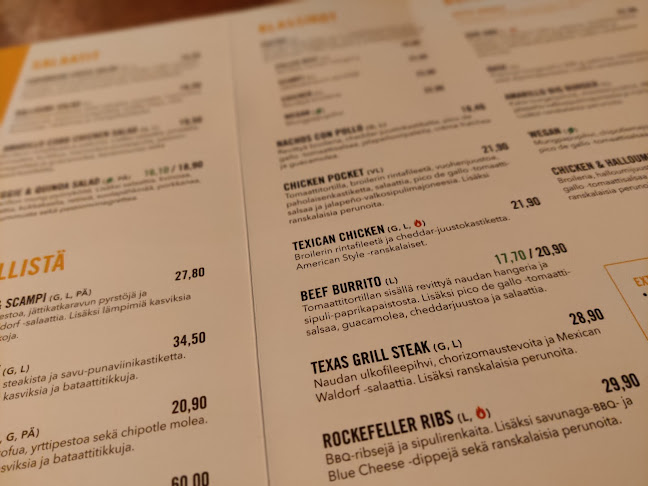 Opinii despre Amarillo, Hämeenlinna în Hämeenlinna - Ravintola-ala