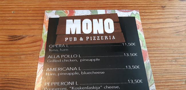 Opinii despre Mono Pub în Jämsä - Ravintola-ala