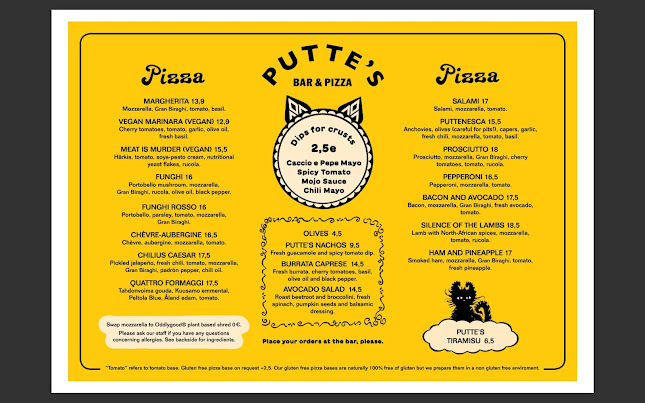 Opinii despre Putte’s Bar & Pizza Tikkurila în Vantaa - Ravintola-ala