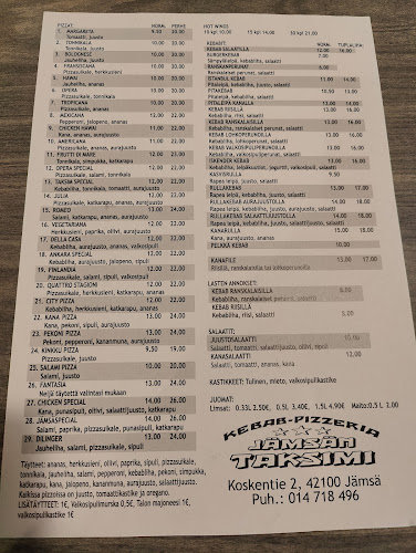 Jämsän Taksimi Kebab-Pizzeria