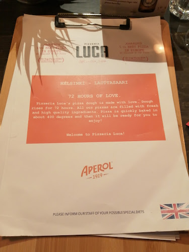 Pizzeria Luca - Ravintola-ala