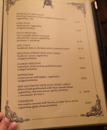 Ravintola Andalucia - Ravintola-ala