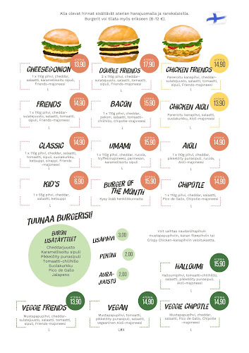 Friends & Brgrs Hyvinkää