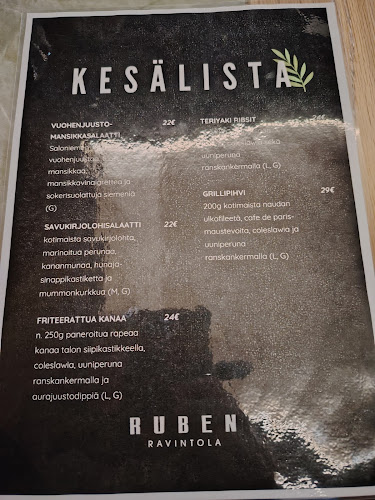 Opinii despre Ravintola Ruben în Turku - Ravintola-ala