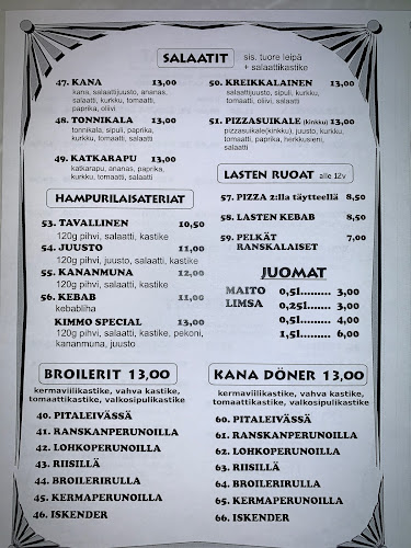 Comentarii opinii despre Firat Kebab Pizzeria Karstula