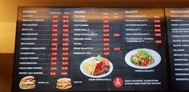 Kuningas Kebab - Ravintola-ala