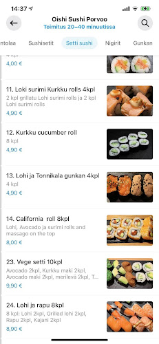 Oishi Sushi - Ravintola-ala