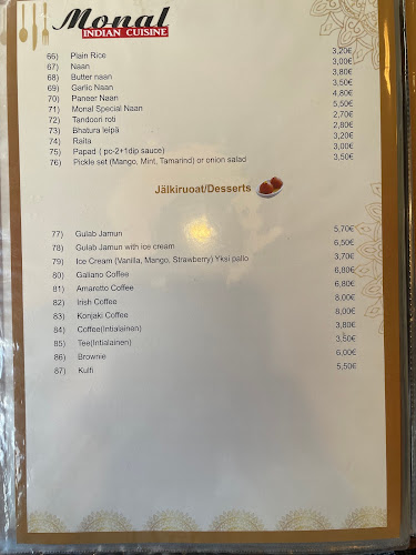 Ravintola Monal Indian Cuisine - Ravintola-ala