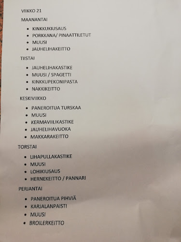 Kahvila Roosa - Ravintola-ala