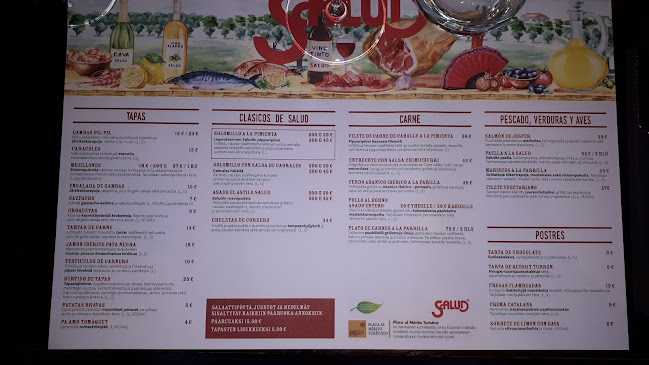 Ravintola Bodega Salud - Ravintola-ala