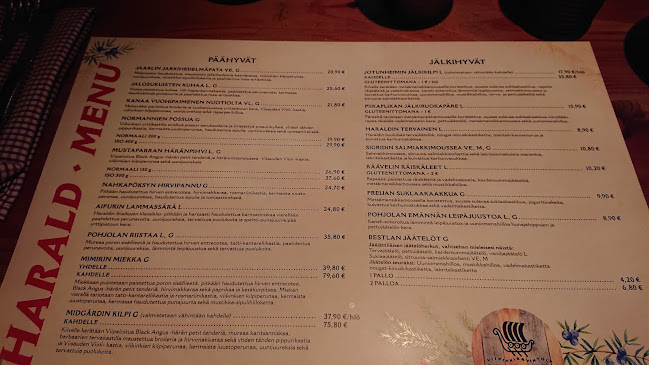 Reviews of Viikinkiravintola Harald in Jyväskylä - Ravintola-ala