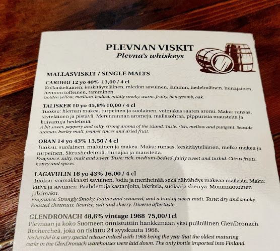 Reviews of Panimoravintola Plevna in Tampere - Ravintola-ala