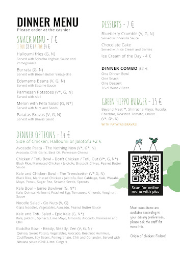 Opinii despre Green Hippo Kallio în Helsinki - Ravintola-ala