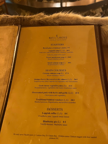 Comentarii opinii despre Lapland Restaurant Kotahovi