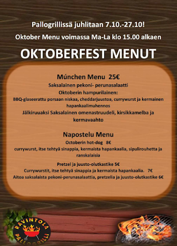 Ravintola Pallogrilli - Ravintola-ala