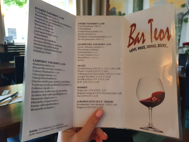 Opinii despre Bar Teos în Helsinki - Ravintola-ala