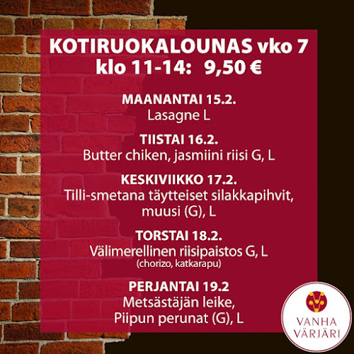 Comentarii opinii despre Ravintola Vanha Värjäri