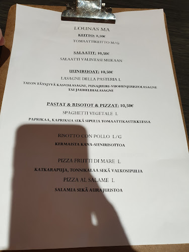 Punto e Pasta - Ravintola-ala