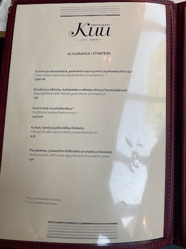 Ravintola Kuu - Ravintola-ala