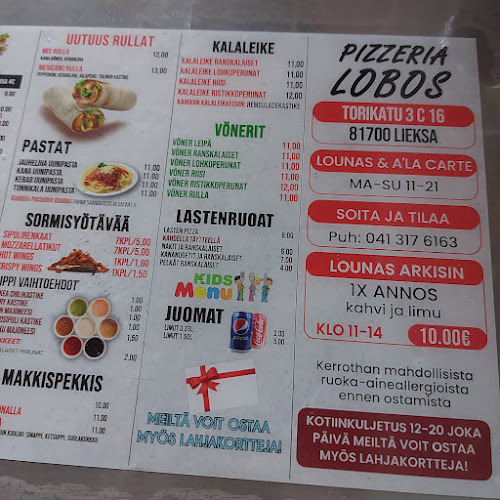 Lobos Pizzeria - Ravintola-ala