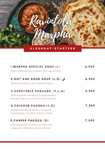 Ravintola Marpha - Ravintola-ala