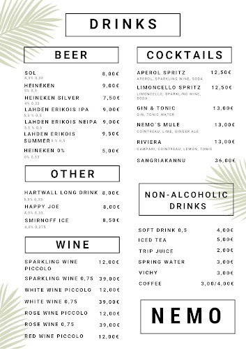 Opinii despre Nemo în Kaarina - Ravintola-ala