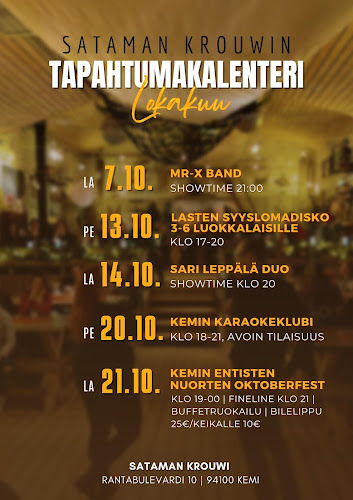 Sataman Krouvi - Ravintola-ala