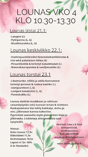 AnnikaG Cake's & food - Lappeenranta