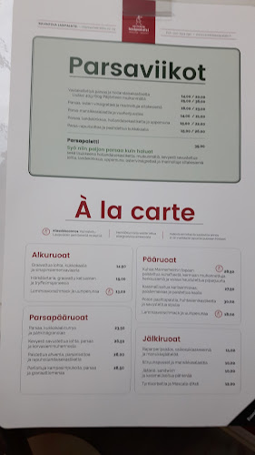 Ravintola Lasipalatsi - Ravintola-ala